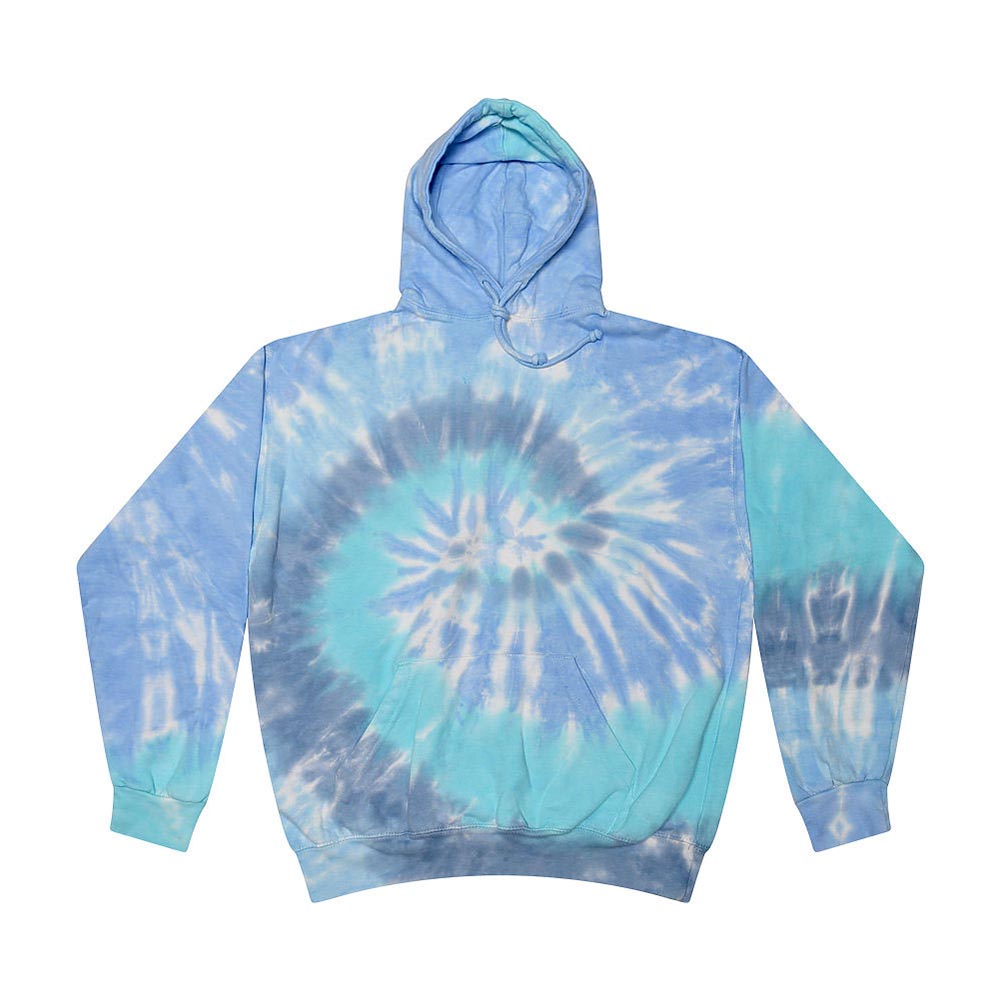 CUSTOM TIE DYE HOODIE ~ HUBBARD WOODS ~ youth & adult ~ classic unisex fit