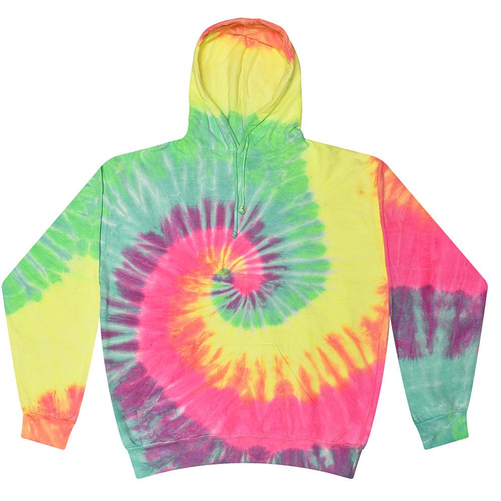 CUSTOM TIE DYE HOODIE ~ HIGHCREST MIDDLE SCHOOL ~ youth & adult ~ classic unisex fit