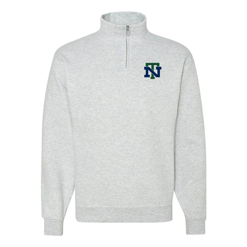 NT Logo ~ Quarter Zip Sweatshirt ~ New Trier