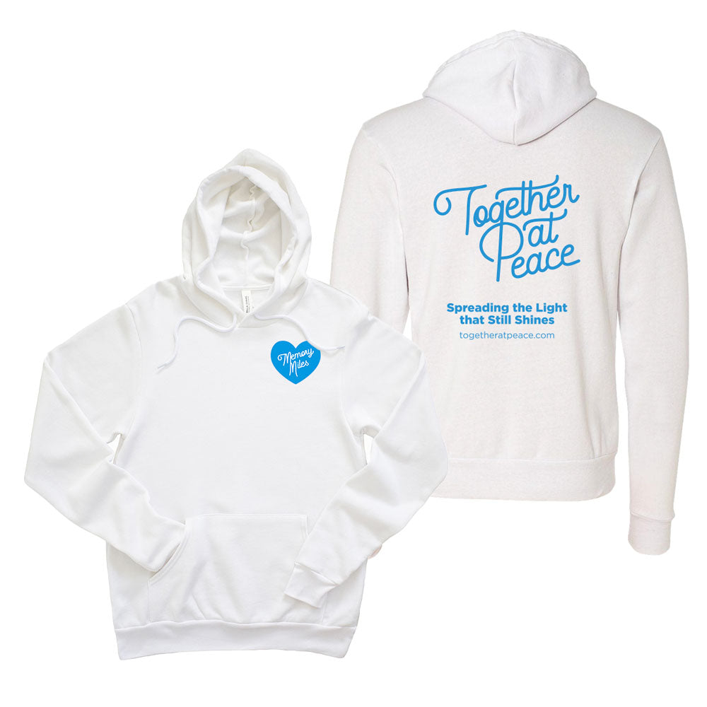 Together at Peace / Memory Mile Hoodie ~ adult