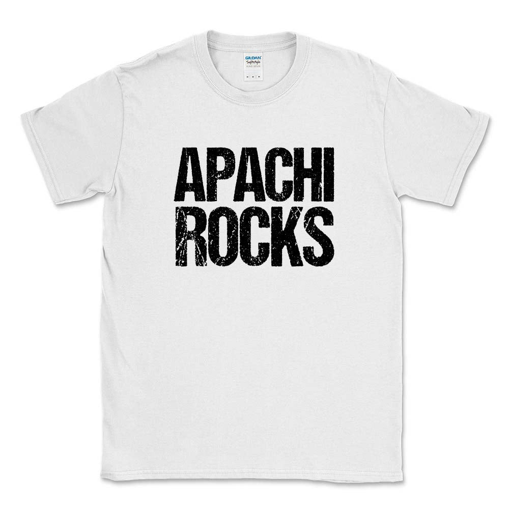 APACHI ROCKS TEE ~ APACHI DAY CAMP ~ youth ~ classic unisex fit