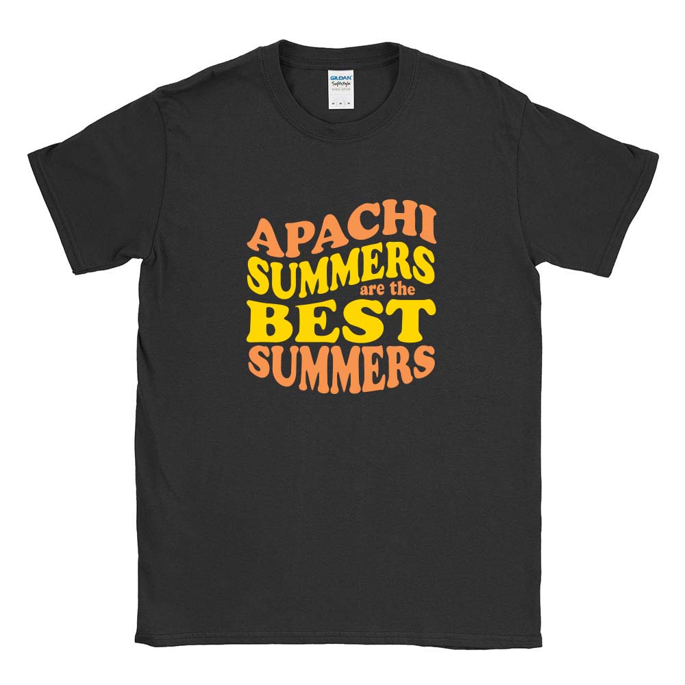 Apachi Summers Are The Bes Summers ~ Cotton T-Shirt ~ Apachi Day Camp