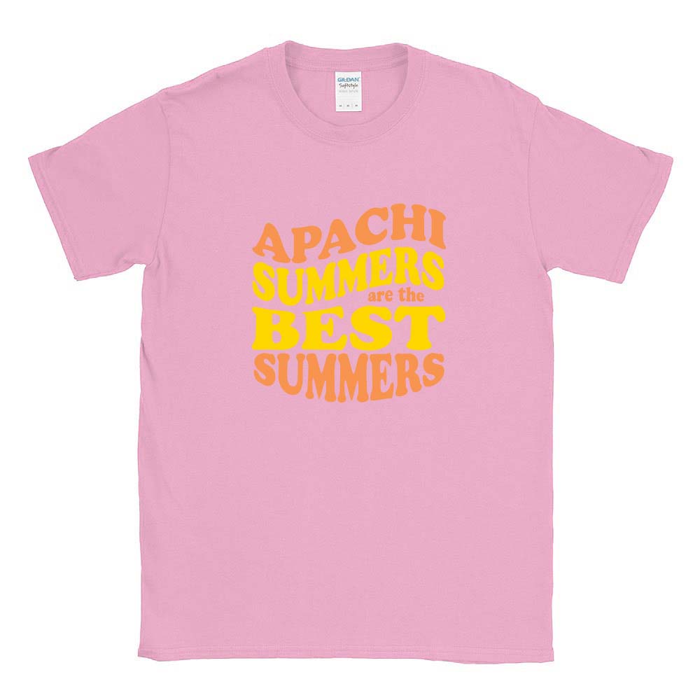 APACHI SUMMERS ARE THE BEST SUMMERS TEE ~ APACHI DAY CAMP ~ youth ~ classic fit