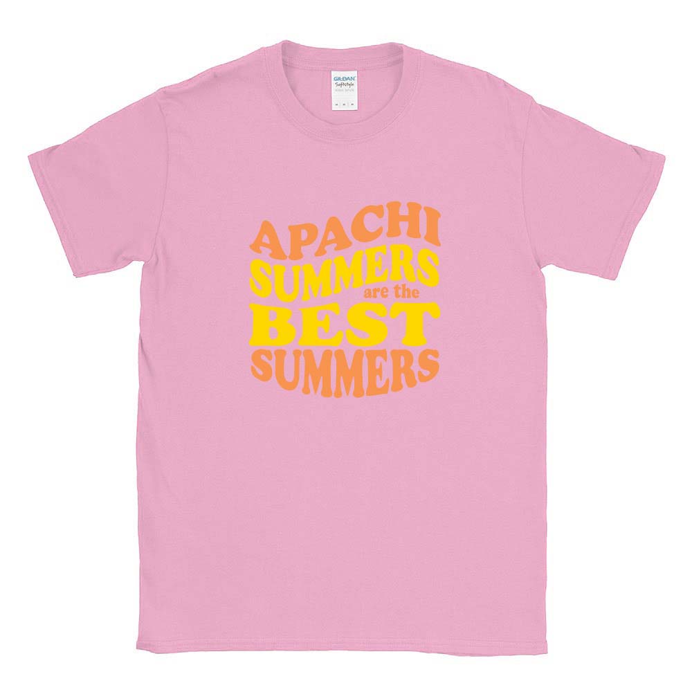 Apachi Summers Are The Bes Summers ~ Cotton T-Shirt ~ Apachi Day Camp