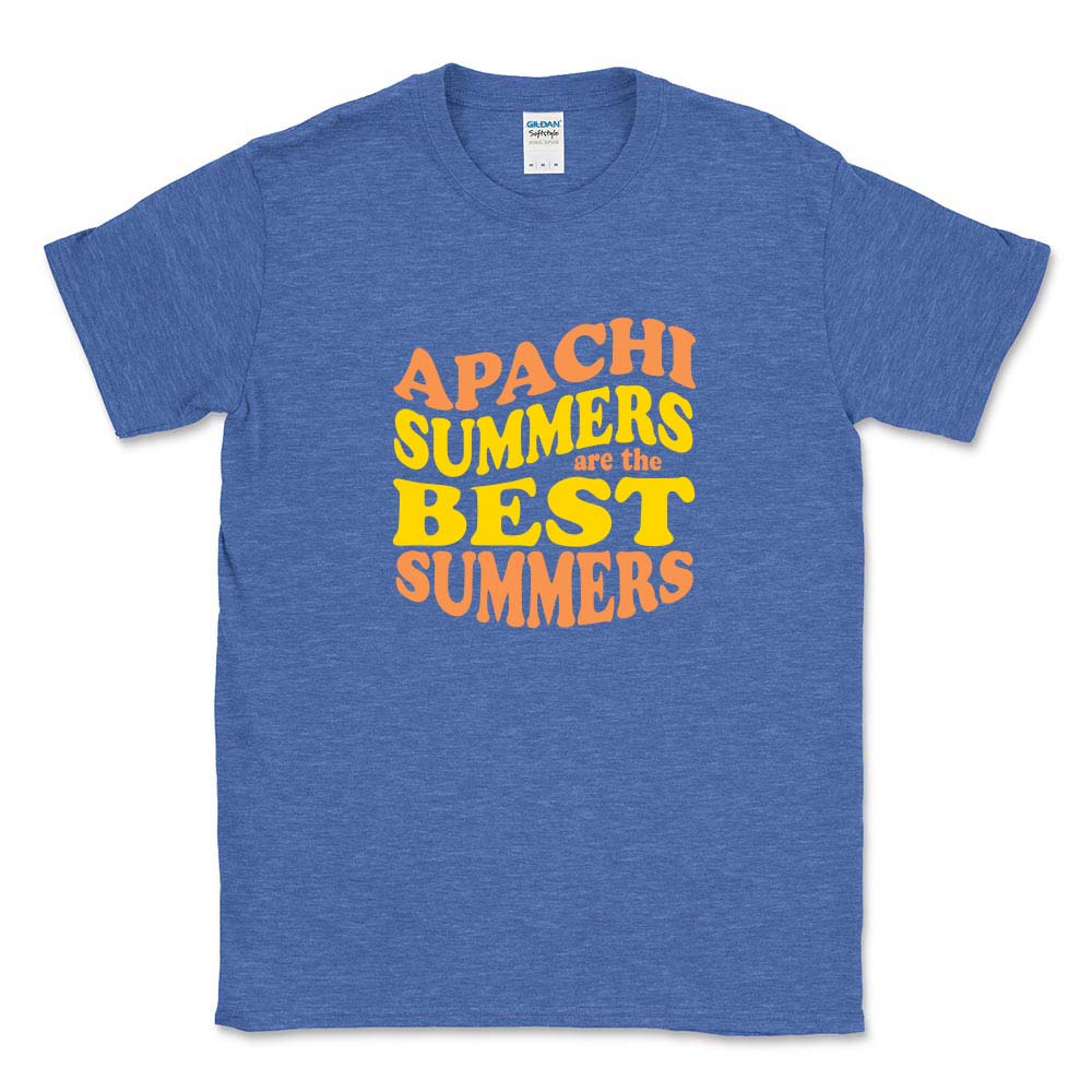 APACHI SUMMERS ARE THE BEST SUMMERS TEE ~ APACHI DAY CAMP ~ adult ~ classic fit