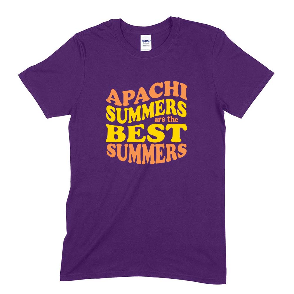 Apachi Summers Are The Bes Summers ~ Cotton T-Shirt ~ Apachi Day Camp