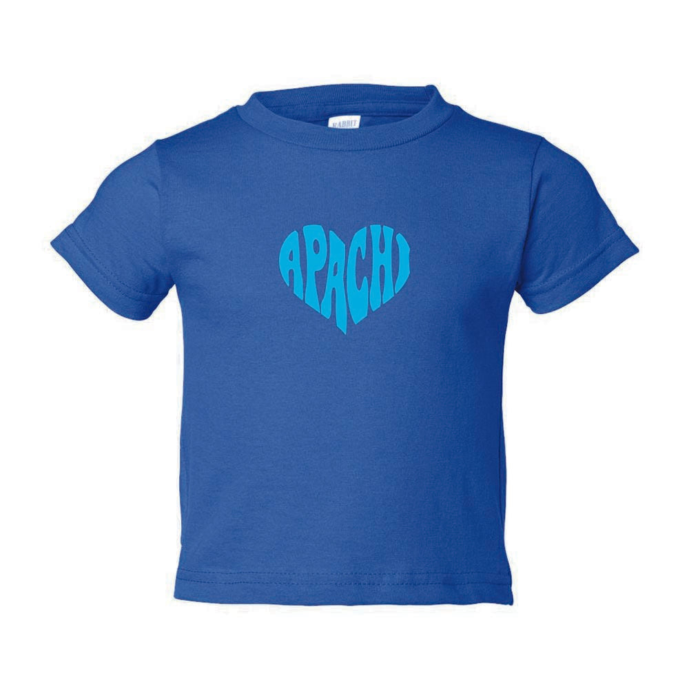APACHI HEART TEE ~ toddler ~ classic unisex fit
