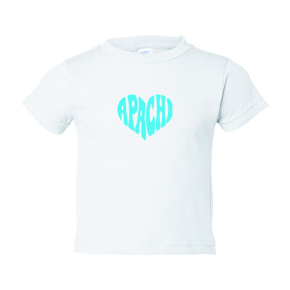 APACHI HEART TEE ~ toddler ~ classic unisex fit