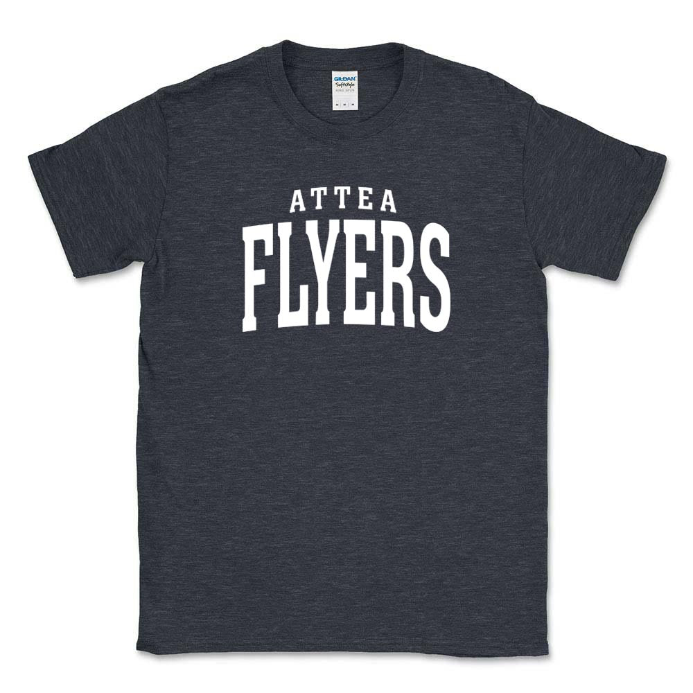 ATTEA FLYERS ARC SOFTSTYLE TEE ~ ATTEA MIDDLE SCHOOL ~ youth & adult ~ classic fit