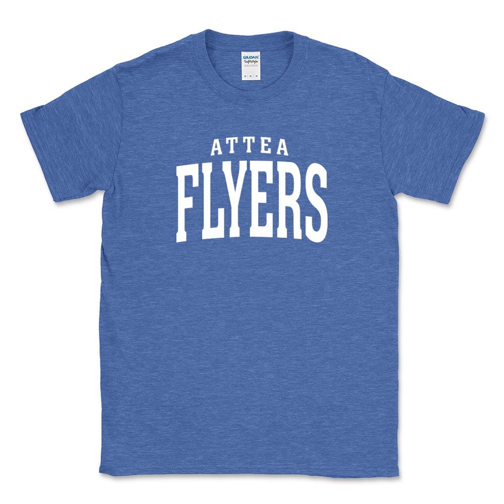 ATTEA FLYERS ARC SOFTSTYLE TEE ~ ATTEA MIDDLE SCHOOL ~ classic fit