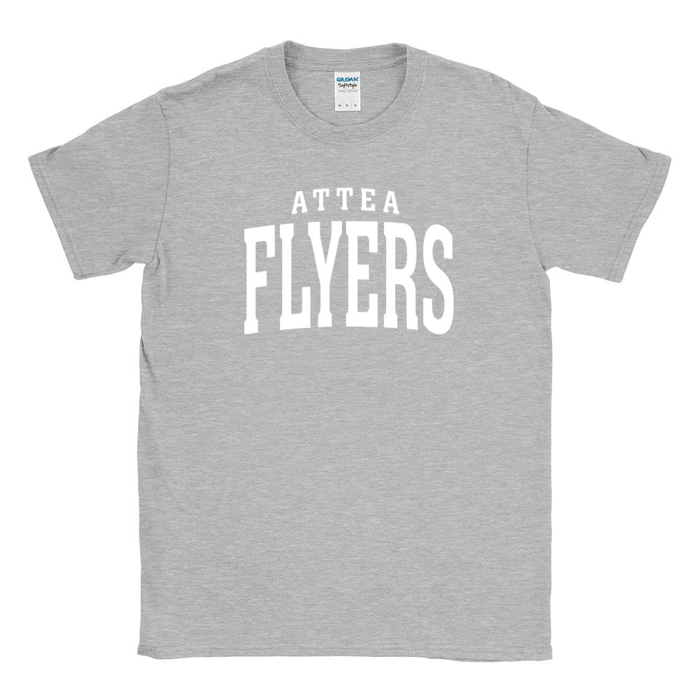 ATTEA FLYERS ARC SOFTSTYLE TEE ~ ATTEA MIDDLE SCHOOL ~ youth & adult ~ classic fit