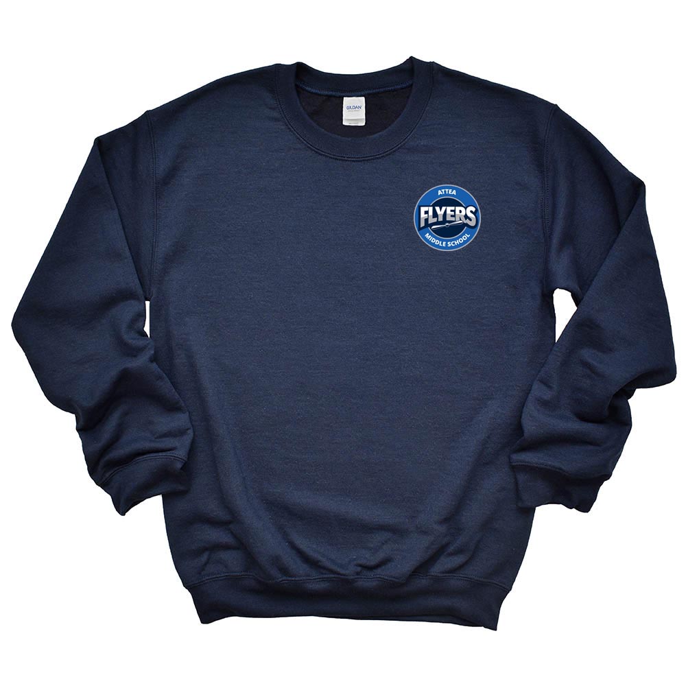 ATTEA LOGO SWEATSHIRT ~ ATTEA MIDDLE SCHOOL ~ youth and adult ~ classic unisex fit
