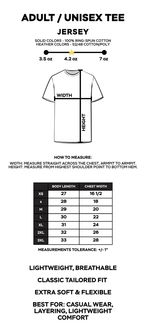 W Baseball ~ Jersey T-Shirt ~ Wilmette Baseball Association