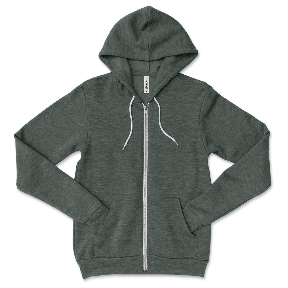 CUSTOM UNISEX ZIP HOODIE ~ WOOD OAKS ATHLETICS ~ youth and adult ~  classic fit