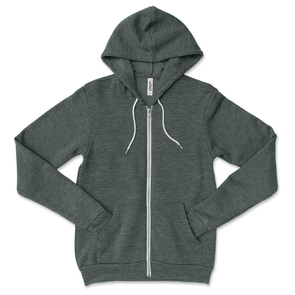 CUSTOM ZIP HOODIE ~ WOOD OAKS ATHLETICS ~ youth & adult ~  classic unisex fit