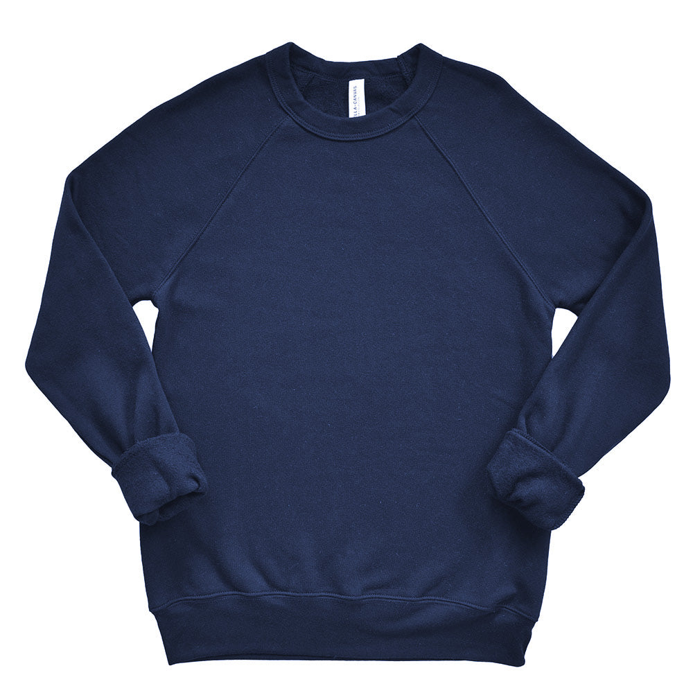 Custom ~ Raglan Sponge Fleece Crewneck Sweatshirt ~ Joseph Sears School