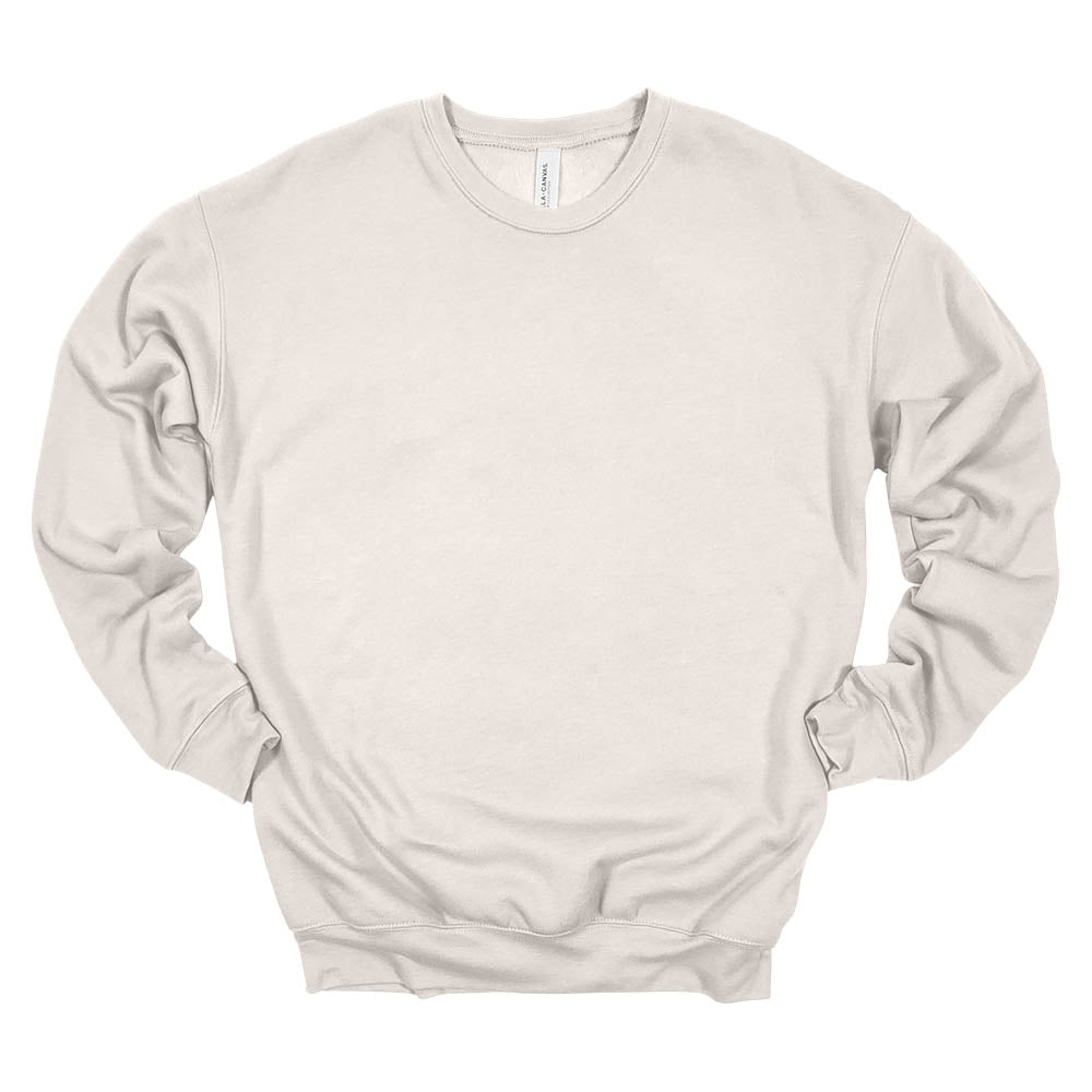 Custom ~ Drop Shoulder Sponge Fleece Crewneck Sweatshirt ~ JV Championship 2026-heather dust