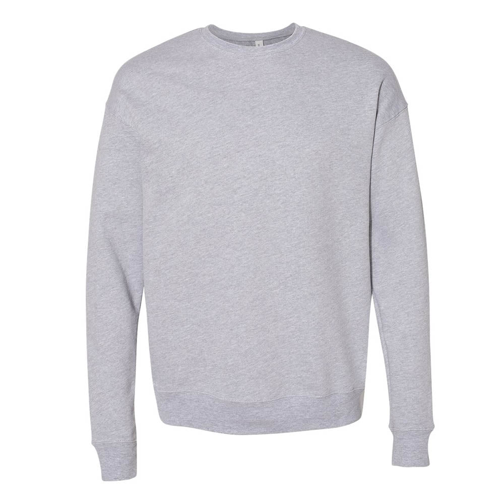 Custom ~ Drop Shoulder Sponge Fleece Crewneck Sweatshirt ~ JV Championship 2026-athletic heather