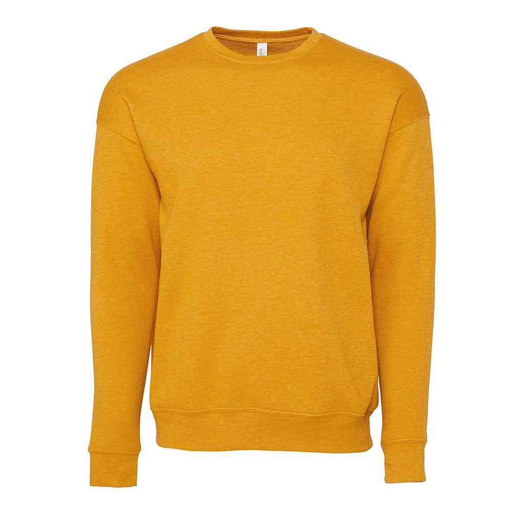 Custom ~ Drop Shoulder Sponge Fleece Crewneck Sweatshirt ~ humanKIND
