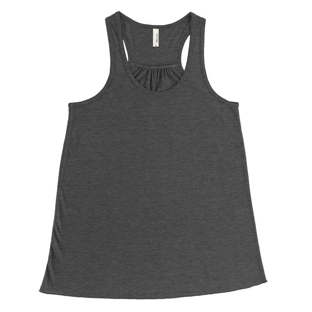CREATE YOUR OWN ~ ROOTS & WINGS ~ FLOWY RACERBACK TANK ~ women's relaxed fit