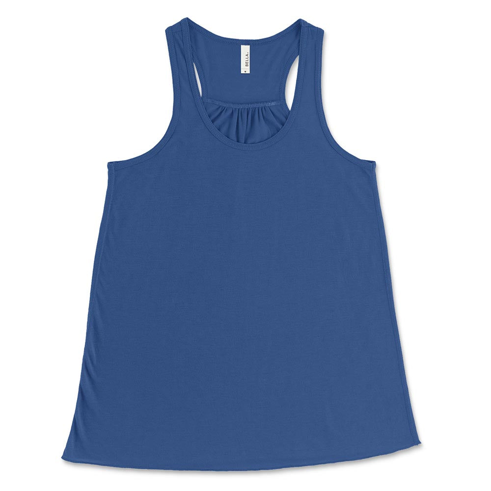 CUSTOM FLOWY TANK ~ APACHI DAY CAMP ~ adult ~ flowy fit