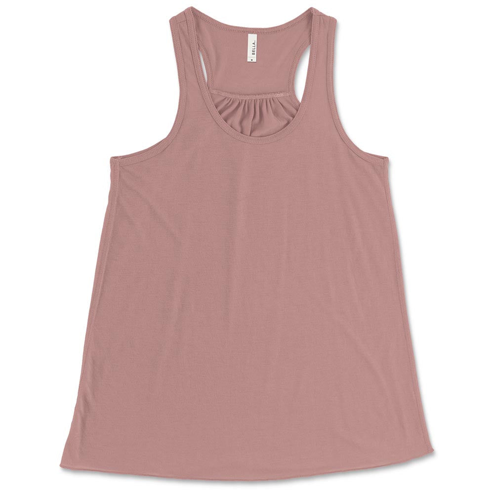 CUSTOM FLOWY TANK ~ APACHI DAY CAMP ~ adult ~ flowy fit