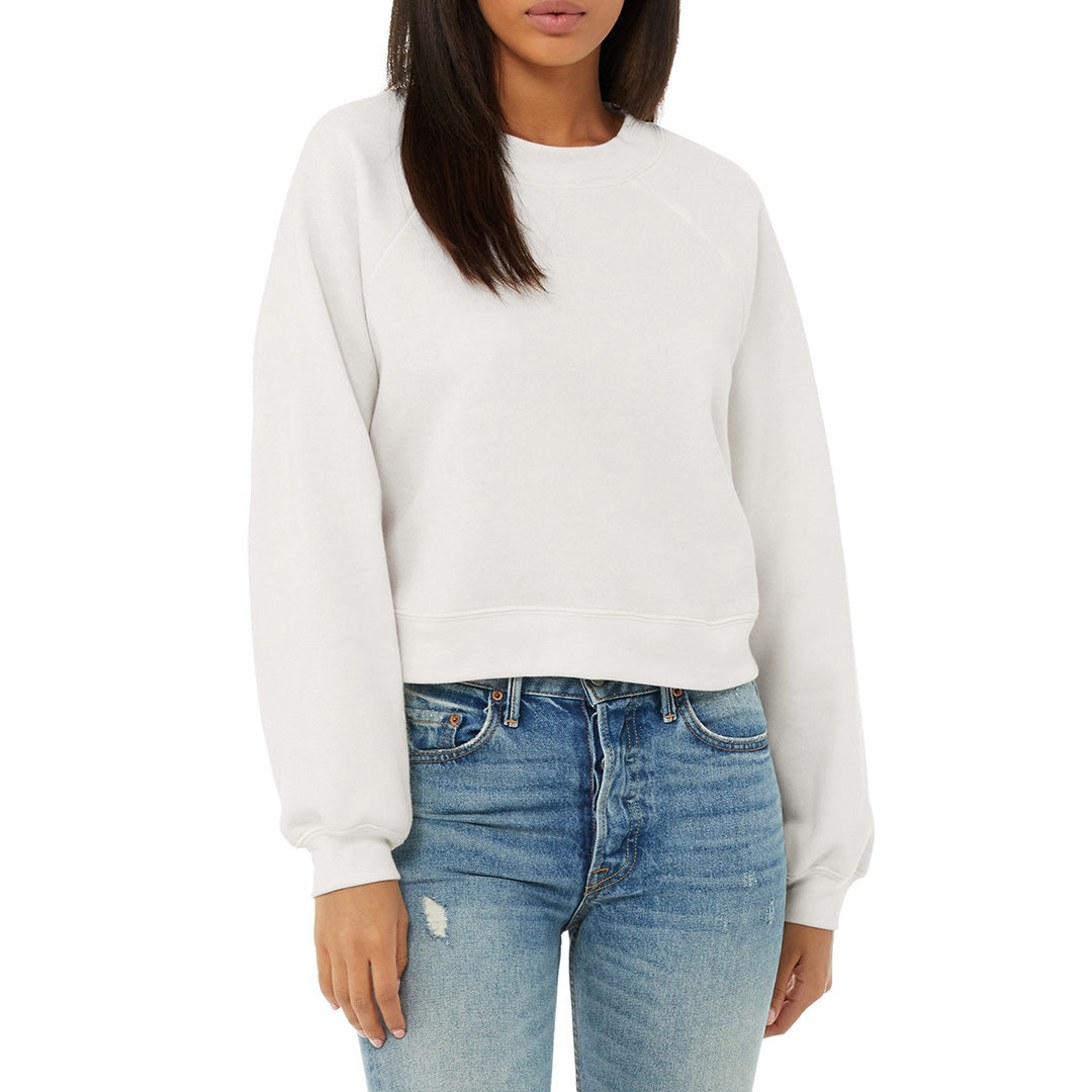 Custom ~ Raglan Crop Sponge Fleece ~ New Trier High School