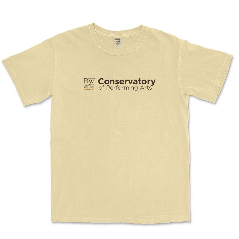 Conservatory Logo ~ Heavyweight Cotton T-Shirt ~ Baldwin Conservatory of Performing Arts