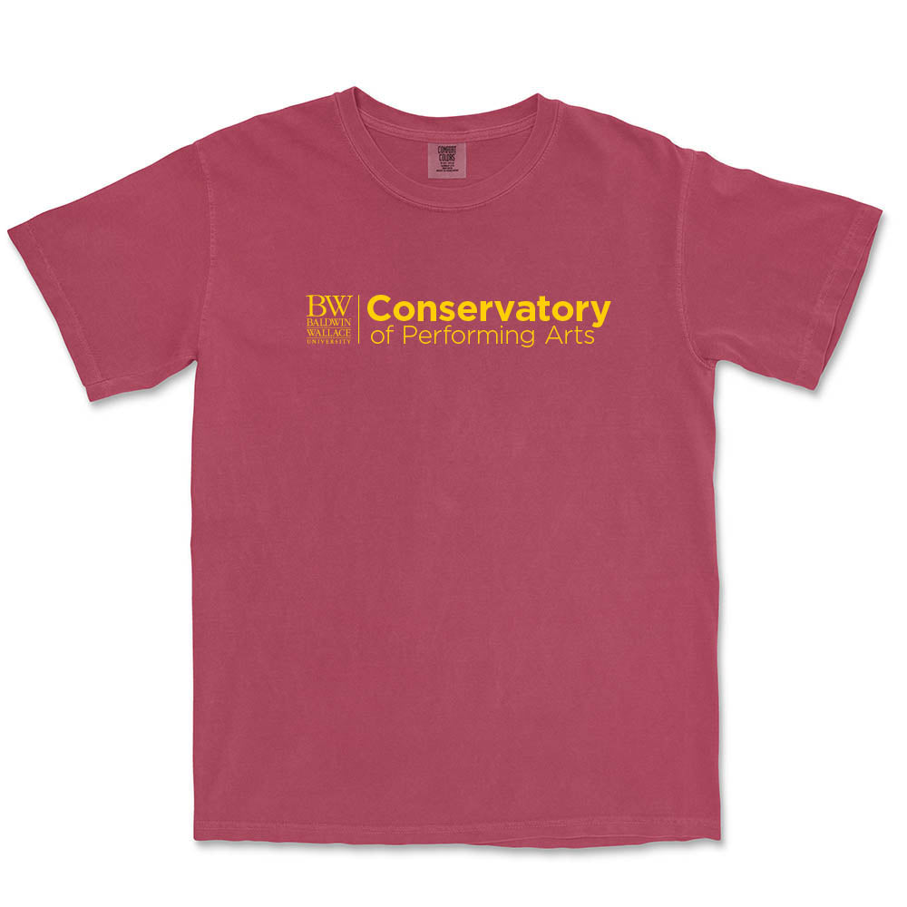 Conservatory Logo ~ Heavyweight Cotton T-Shirt ~ Baldwin Conservatory of Performing Arts