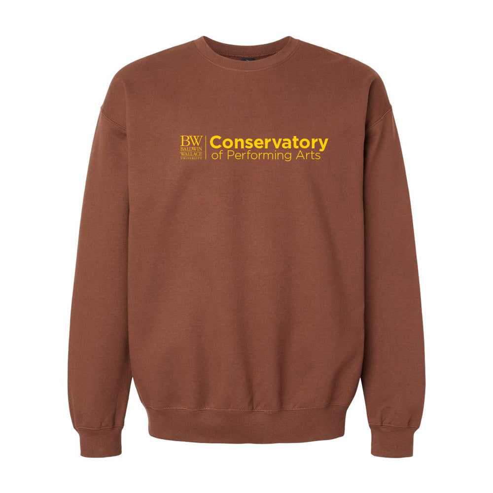 Conservatory Logo ~ Crewneck Sweatshirt ~ Baldwin Conservatory of Performing Arts