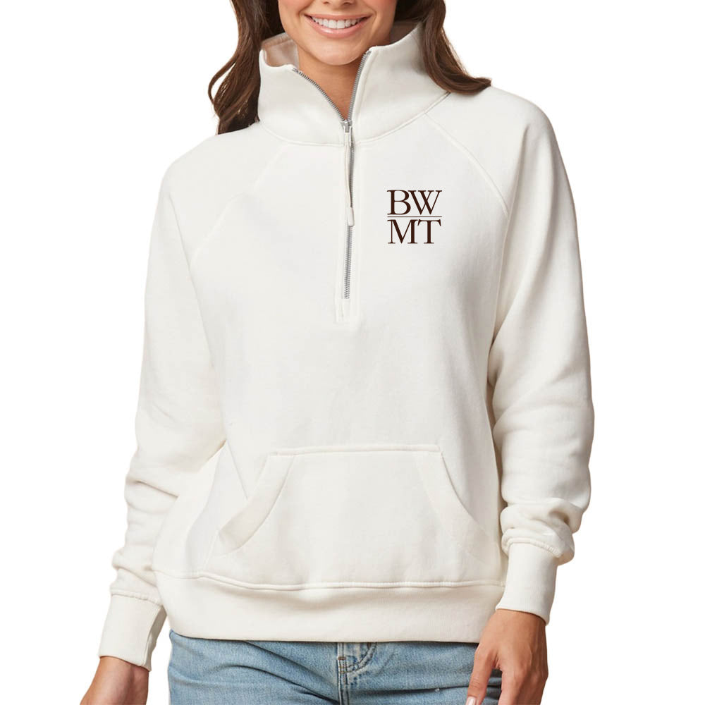 BWMT ~ Ladies Boxy Half Zip Fleece ~ Baldwin Conservatory of Performing Arts