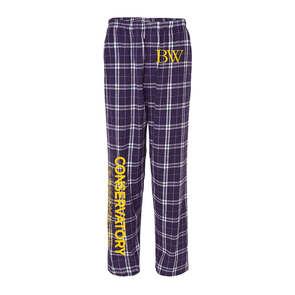 BW Conservatory  ~ Flannel Pants ~ Baldwin Conservatory of Performing Arts