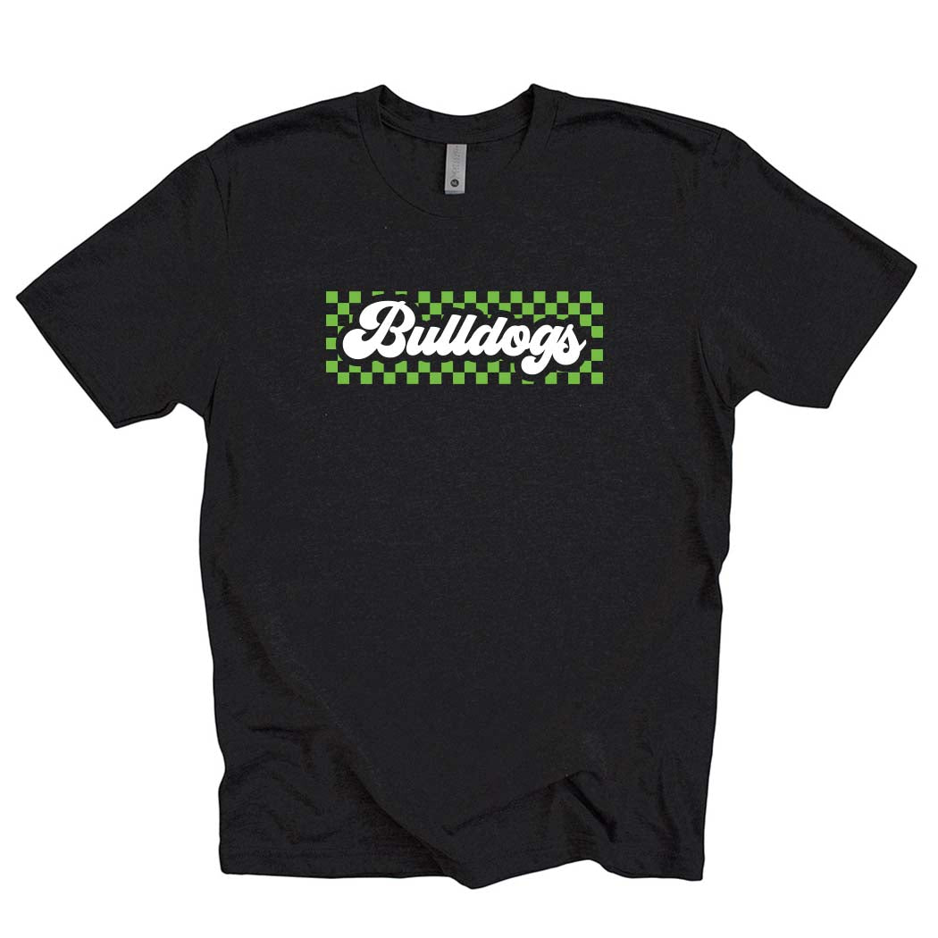 RETRO SCRIPT TRIBLEND TEE ~ BANNOCKBURN SCHOOL ~ adult ~ classic unisex fit