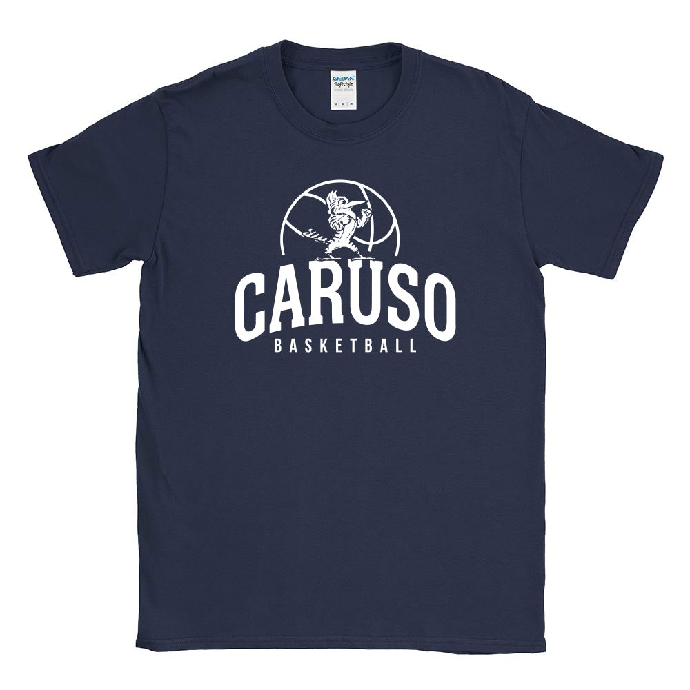 CARUSO DRYBLEND BASKETBALL TEE ~ youth and adult ~ classic unisex fit