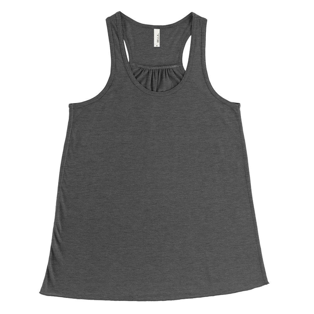 WOMEN'S FLOWY RACERBACK TANK <br />bella + canvas - humanKIND