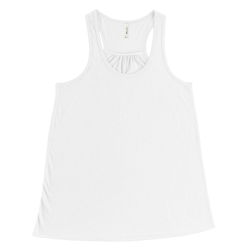 WOMEN'S FLOWY RACERBACK TANK <br />bella + canvas - humanKIND