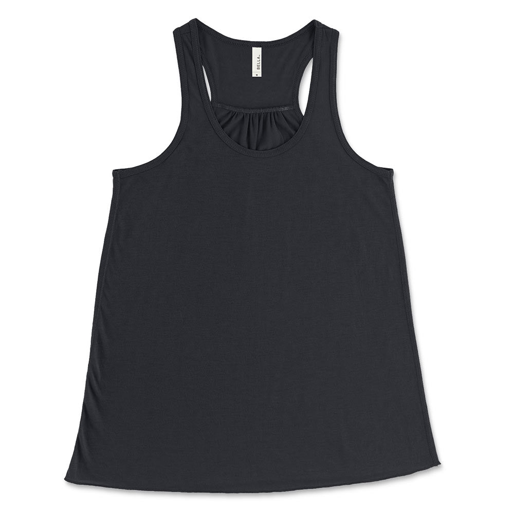 WOMEN'S FLOWY RACERBACK TANK <br />bella + canvas - humanKIND