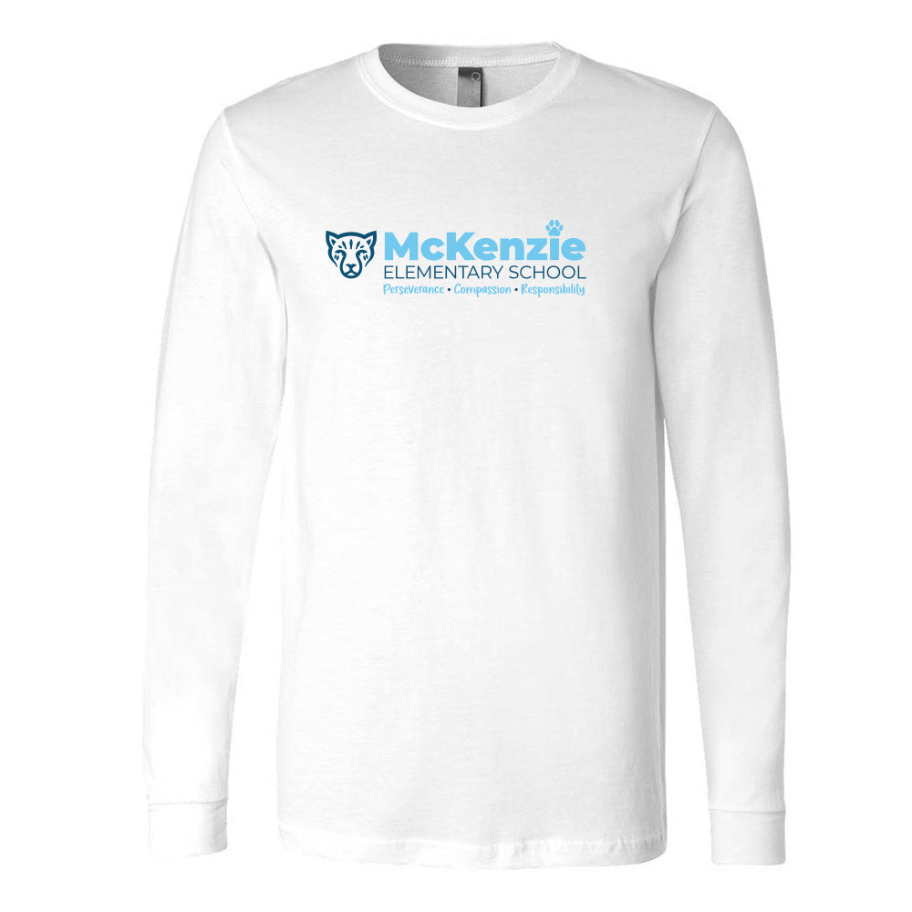 Bold Spirit McKenzie ~ Jersey Long Sleeve T-Shirt ~ McKenzie Elementary School