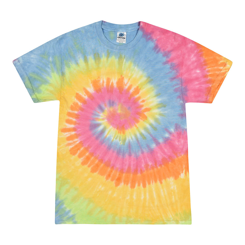 CUSTOM TIE DYE TEE ~ MIDDLEFORK and SUNSET RIDGE ~ youth and adult ~ classic fit