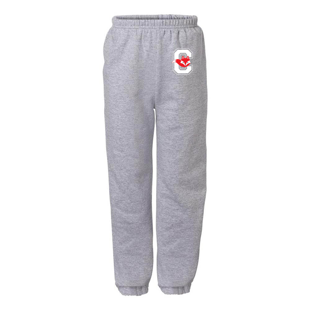 C FOX SWEATPANTS ~ CENTRAL ELEMENTARY SCHOOL ~ youth & adult ~ classic unisex fit