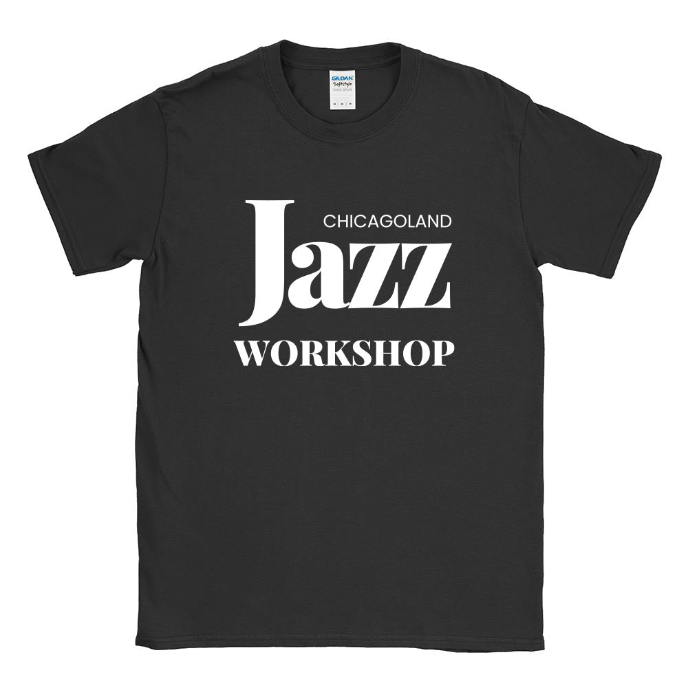 CJW TEE ~ CHICAGOLAND JAZZ WORKSHOP ~ youth & adult ~ classic fit