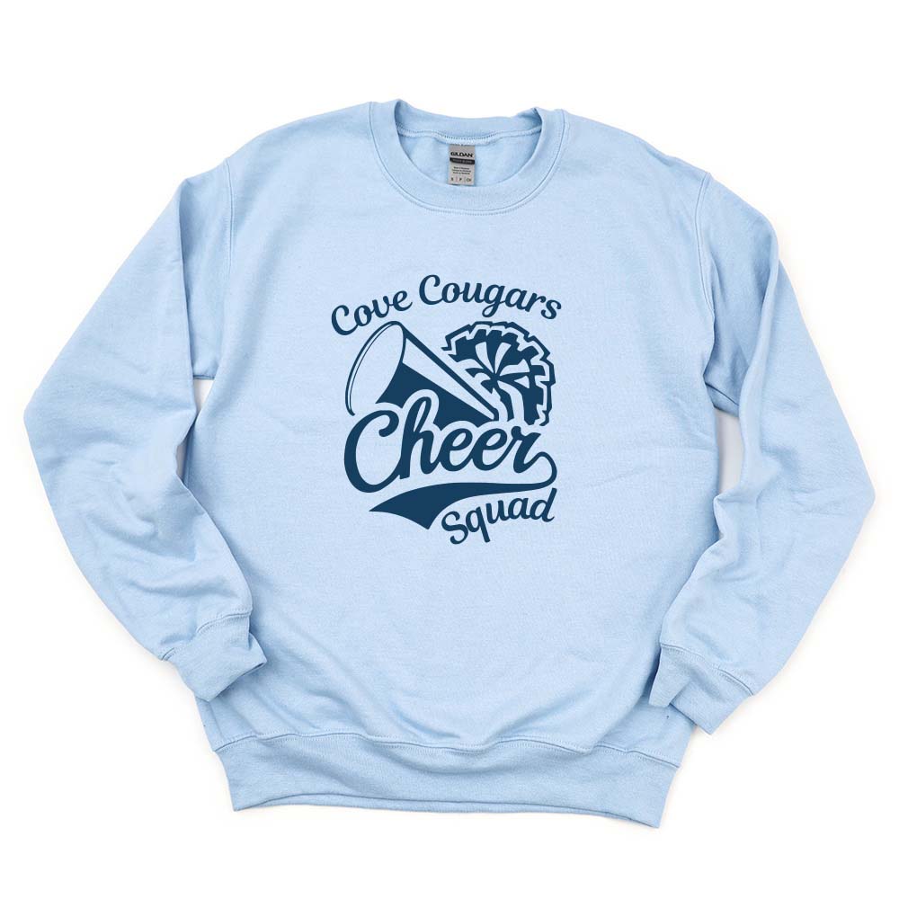 COVE CHEER SQUAD SWEATSHIRT ~ COVE SCHOOL ~ youth and adult ~ classic unisex fit