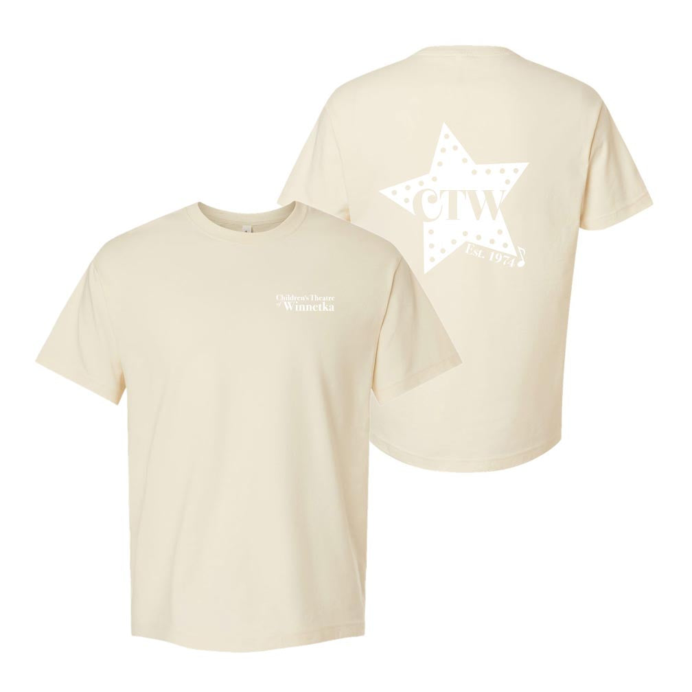Logo ~ Heavyweight Tee ~ Children's Theatre of Winnetka