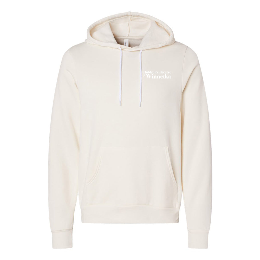 Logo ~ Sponge Fleece Hoodie ~ Children's Theatre of Winnetka