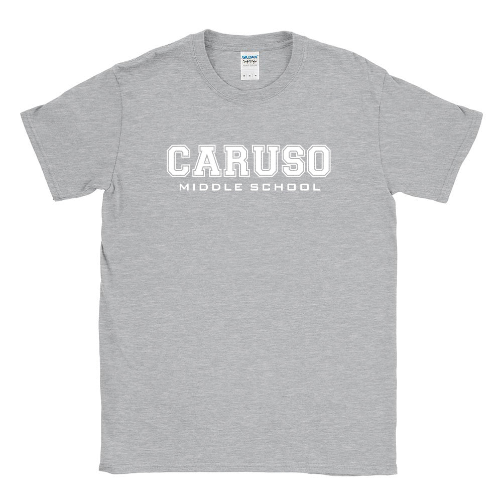 Collegiate ~ Cotton T-Shirt ~ Caruso Middle School