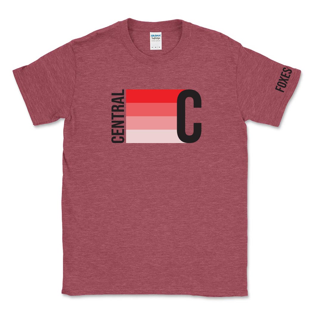 CENTRAL NATION SOFTSTYLE TEE ~ CENTRAL ELEMENTARY SCHOOL ~ youth & adult ~ classic unisex fit