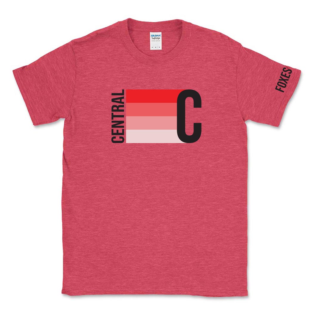 CENTRAL NATION SOFTSTYLE TEE ~ CENTRAL ELEMENTARY SCHOOL ~ youth & adult ~ classic unisex fit