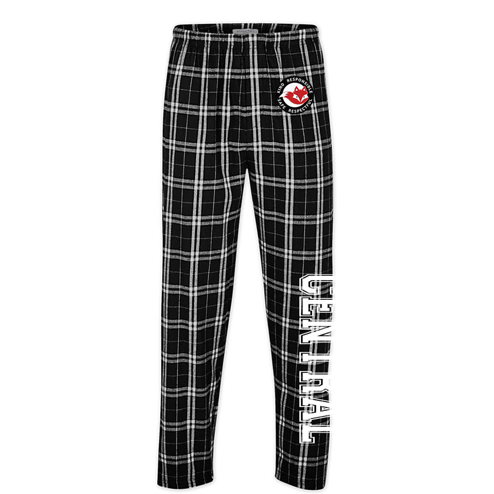 Central Badge of Success ~ Flannel Pants ~ Central Elementary School - Wilmette
