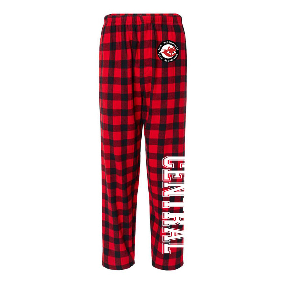 Central Badge of Success ~ Flannel Pants ~ Central Elementary School - Wilmette