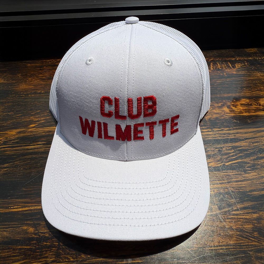 Block Club Wilmette ~ Trucker Hat ~ Club Wilmette